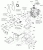 Murray C950-52913-1 (1695741) - Craftsman 27" Dual Stage Snow Thrower (2010) (Sears) Listas de piezas de repuesto y dibujos Engine & Frame Group (2988753)