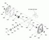 Murray 1730HD (1696158-00) - Briggs & Stratton 30" Dual Stage Snowthrower, 16.5HP (2012) Listas de piezas de repuesto y dibujos Gear Case Assembly (1755492)