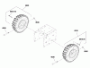 Murray C950-52132-1 (1696317-00) - Craftsman 27" Dual Stage Snow Thrower (2012) Listas de piezas de repuesto y dibujos Wheels & Tires Group (2990431)