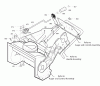 Murray 5021E (6210540x37NA) - Husqvarna 21" Single Stage Snow Thrower (2007) Spareparts Chute Rod Assembly
