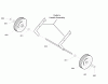 Murray 5021R (6210530x37NB) - Husqvarna 21" Single Stage Snow Thrower (2008) Listas de piezas de repuesto y dibujos Wheels