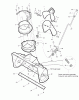 Murray 536.881501 (88150100NB) - Craftsman 22" Single Stage Snow Thrower (2006) (Sears) Listas de piezas de repuesto y dibujos Chute Assembly