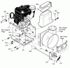 Murray 536.881550 - Craftsman 24" Dual Stage Snow Thrower (2004) (Sears) Spareparts Frame