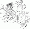 Murray 536.887995 - Craftsman 29" Dual Stage Snow Thrower (2004) (Sears) Listas de piezas de repuesto y dibujos Frame