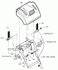 Murray 536.888110 - Craftsman 30" Dual Stage Snow Thrower (2004) (Sears) Listas de piezas de repuesto y dibujos Control Panel
