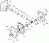 Murray 536.888110 - Craftsman 30" Dual Stage Snow Thrower (2004) (Sears) Listas de piezas de repuesto y dibujos Gear Case