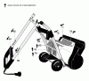 Murray 615008x30 - 15" Single Stage Snow Thrower (2001) Pièces détachées Decal Assembly
