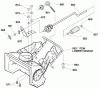 Murray 620000x30NB - 20" Single Stage Snow Thrower (2003) Listas de piezas de repuesto y dibujos Chute Control Rod Assembly
