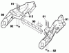 Murray 620000x30NC - 20" Single Stage Snow Thrower (2004) Listas de piezas de repuesto y dibujos Frame Assembly