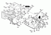 Murray 620301x4D - 20" Single Stage Snow Thrower (2001) Listas de piezas de repuesto y dibujos Top Cover Assembly