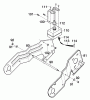 Murray 620301x4NA - 20" Single Stage Snow Thrower (2002) Listas de piezas de repuesto y dibujos Frame Components Assembly