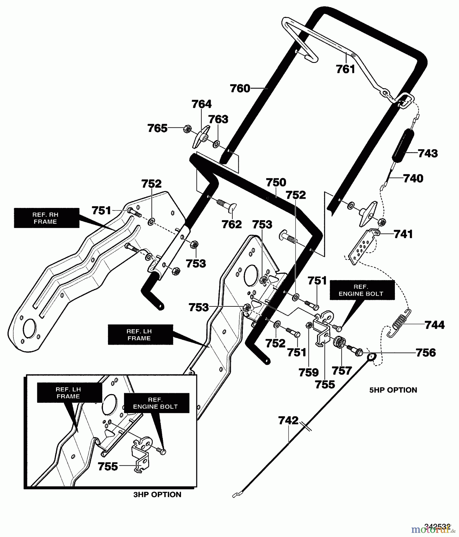  Murray Schneefräsen 620301x4NB - Murray 20
