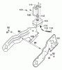 Murray 620301x4NC - 20" Single Stage Snow Thrower (2004) Listas de piezas de repuesto y dibujos Frame Components Assembly