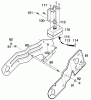 Murray 620301x79D - B&S/ 20" Single Stage Snow Thrower (2000) (Spirit) Listas de piezas de repuesto y dibujos Frame Components Assembly
