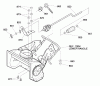 Murray 620301x79E - B&S/ 20" Single Stage Snow Thrower (2001) (Spirit) Listas de piezas de repuesto y dibujos Chute Rod Assembly