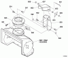 Murray 620351x4NA - 20" Single Stage Snow Thrower (2003) Listas de piezas de repuesto y dibujos Discharge Chute