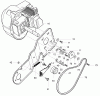 Murray 621450x4D - 21" Single Stage Snow Thrower (2000) Listas de piezas de repuesto y dibujos Engine Assembly