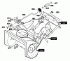 Murray 621450x4E - 21" Single Stage Snow Thrower (2001) Listas de piezas de repuesto y dibujos Chute Rod Assembly