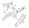 Murray 621450x4E - 21" Single Stage Snow Thrower (2001) Listas de piezas de repuesto y dibujos Frame Components Assembly
