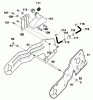 Murray 621450x79D - B&S/ 21" Single Stage Snow Thrower (2000) (Spirit) Pièces détachées Frame Components Assembly