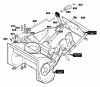 Murray 621451x0NA - B&S/ 21" Single Stage Snow Thrower (2002) (Northern Tool) Listas de piezas de repuesto y dibujos Chute Rod Assembly