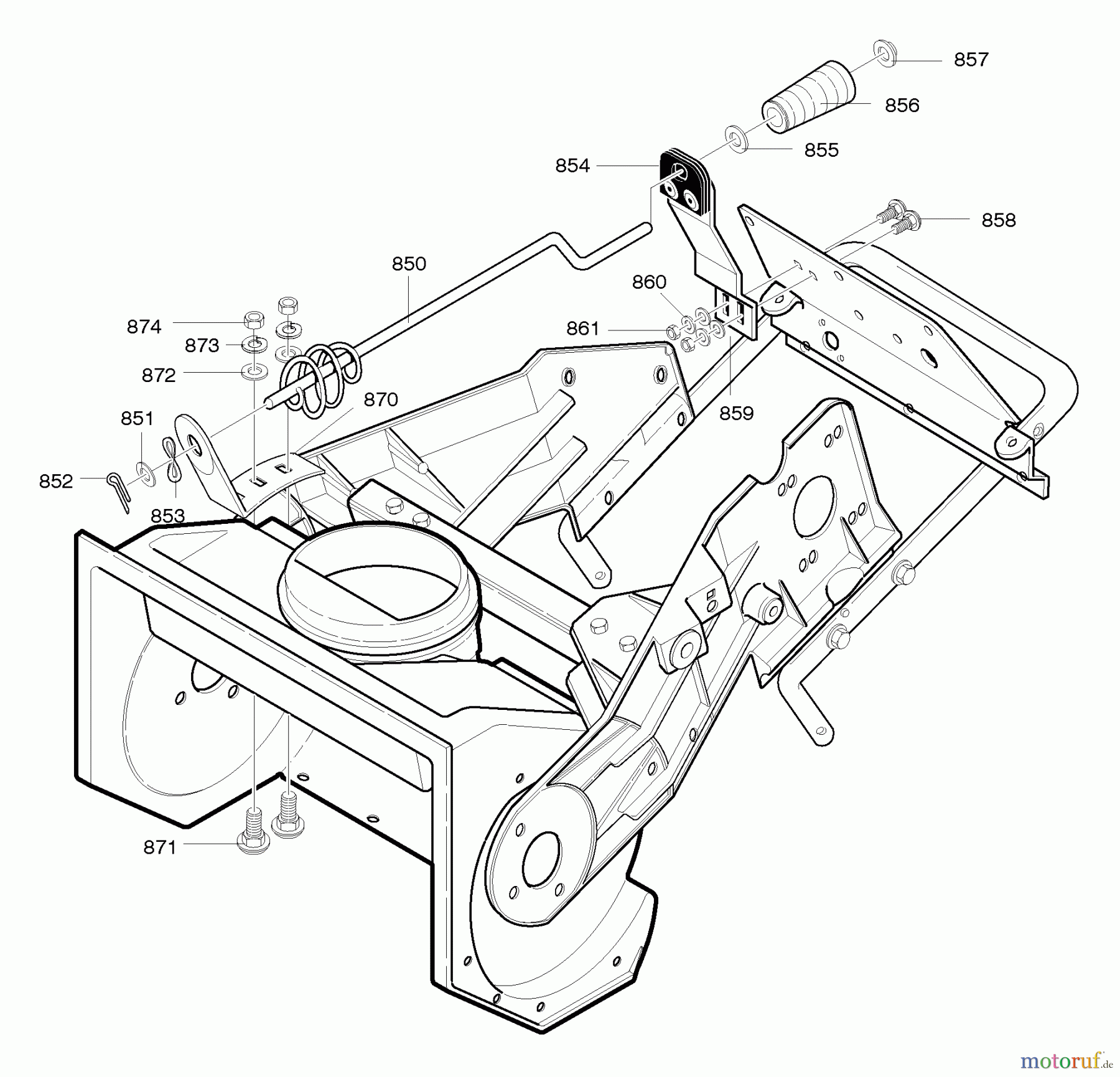  Murray Schneefräsen 621501x4NA - Murray 21