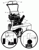 Murray 622505x105A - 22" Dual Stage Snow Thrower (2004) (Miller High Life) Ersatzteile Decals