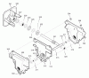 Murray 622505x4A - 22" Dual Stage Snow Thrower (2003) Listas de piezas de repuesto y dibujos Gear Case