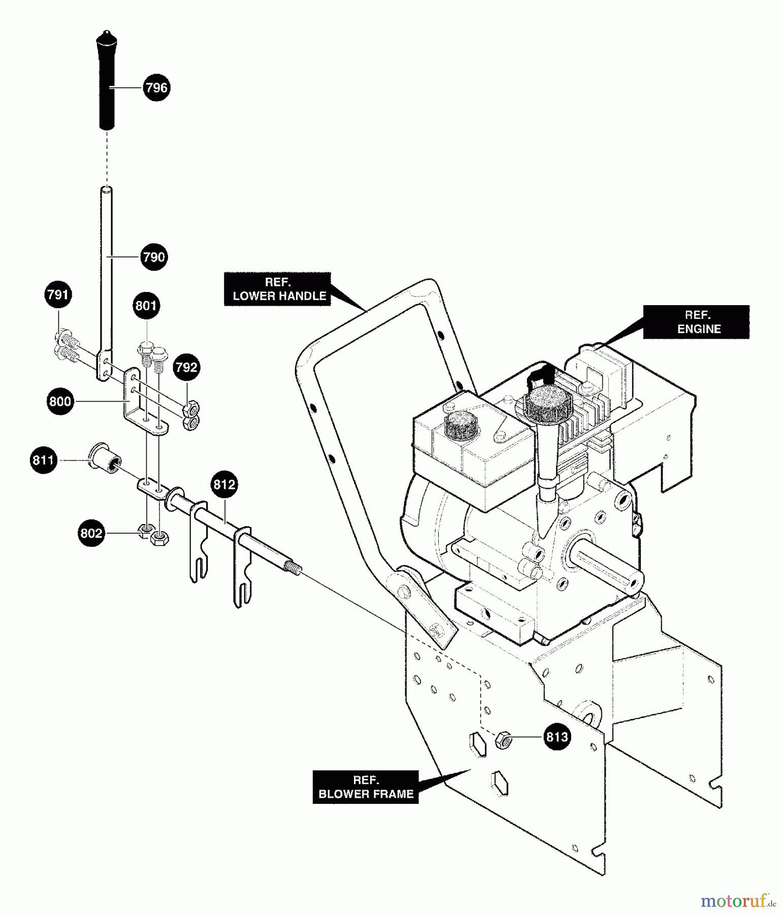  Murray Schneefräsen 622515x31B - Scotts 22