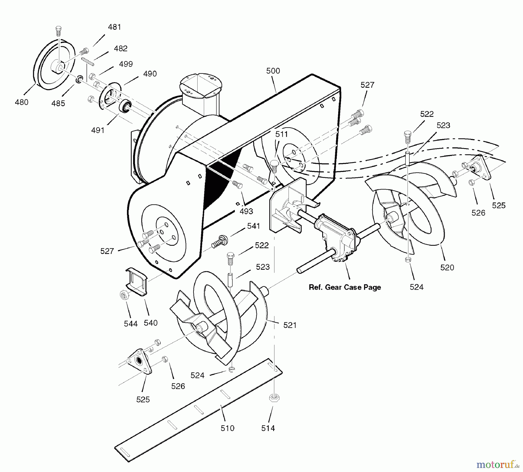  Murray Schneefräsen 6240900x43 (1695372) - Yard King 24
