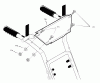 Murray 6240900x43 (1695372) - Yard King 24" Dual Stage Snow Thrower (2007) Listas de piezas de repuesto y dibujos Control Panel