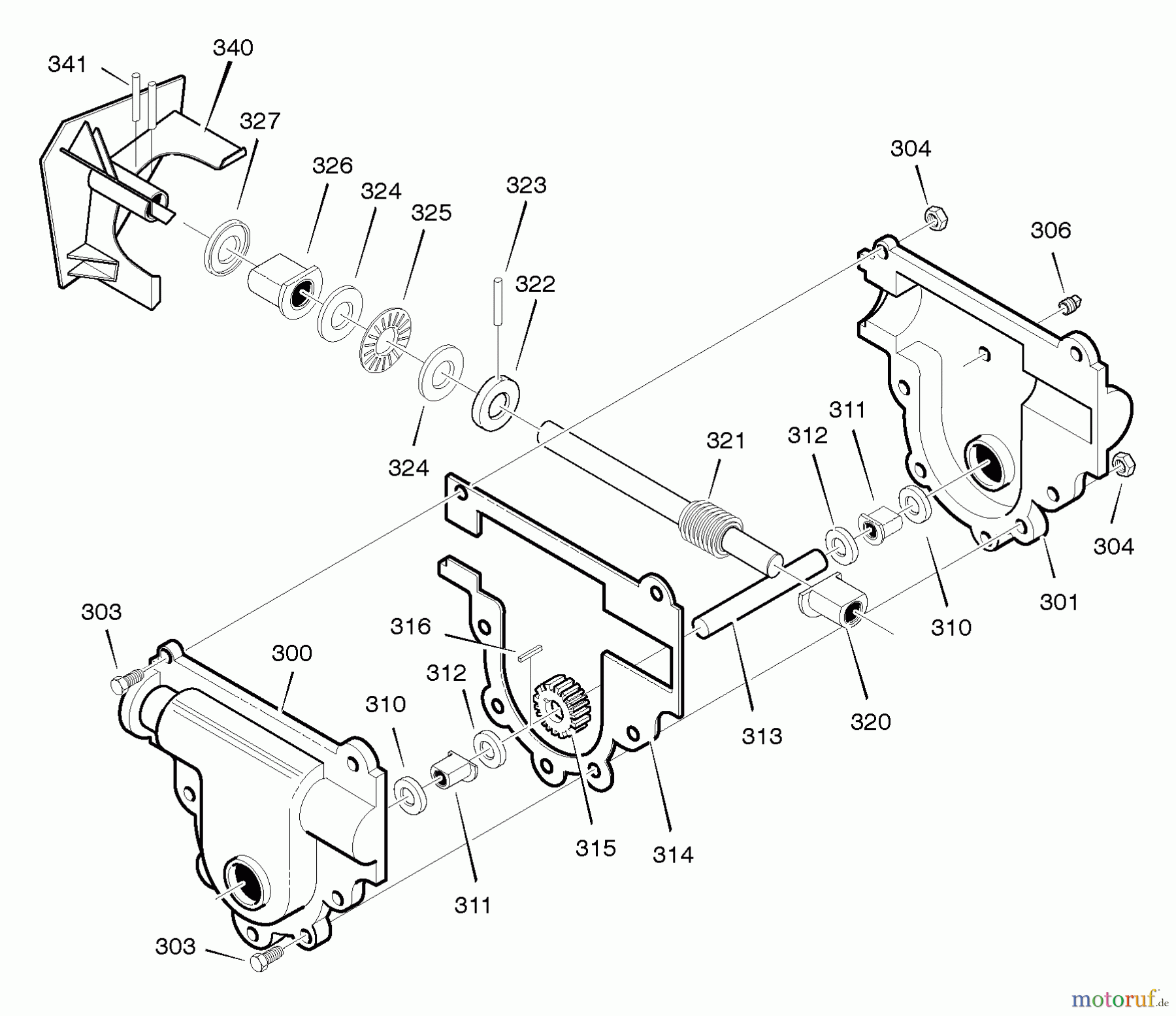  Murray Schneefräsen 624504x43A - Yard King 24