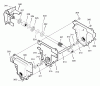 Murray 624504x4B - 24" Dual Stage Snow Thrower (2002) Listas de piezas de repuesto y dibujos Gear Case