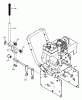 Murray 624504x4C - 24" Dual Stage Snow Thrower (2001) Listas de piezas de repuesto y dibujos Shift Yoke