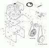 Murray 624504x4D - 24" Dual Stage Snow Thrower (2004) Listas de piezas de repuesto y dibujos Engine