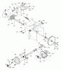 Murray 624505x4B - 24" Dual Stage Snow Thrower (2000) Listas de piezas de repuesto y dibujos Drive Components Assembly
