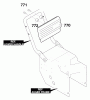 Murray 624505x79B - B&S/ 24" Dual Stage Snow Thrower (2000) (Spirit) Listas de piezas de repuesto y dibujos Control Panel Assembly