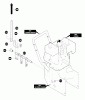 Murray 624508x4B - 24" Dual Stage Snow Thrower (2000) Listas de piezas de repuesto y dibujos Shift Yoke Assembly