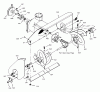 Murray 624509x4A - 24" Dual Stage Snow Thrower (2001) Listas de piezas de repuesto y dibujos Auger Housing