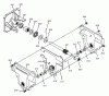 Murray 624509x4A - 24" Dual Stage Snow Thrower (2001) Listas de piezas de repuesto y dibujos Gear Case