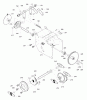 Murray 624515x4B - 24" Dual Stage Snow Thrower (2000) Listas de piezas de repuesto y dibujos Drive Components