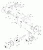 Murray 624804x79B - B&S/ 24" Dual Stage Snow Thrower (2000) (Spirit) Listas de piezas de repuesto y dibujos Drive Components Assembly