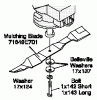 Murray 24022D - Mulch Kit (1997) Listas de piezas de repuesto y dibujos Replacement Parts