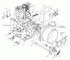 Murray 627804x6C - Ultra 27" Dual Stage Snow Thrower (2001) Listas de piezas de repuesto y dibujos Frame