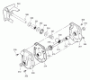 Murray 627808x84A - Blizzard 27" Dual Stage Snow Thrower (2003) (Menards) Spareparts Gear Case