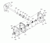 Murray 627809x5A - 27" Dual Stage Snow Thrower (2002) Listas de piezas de repuesto y dibujos Gear Case