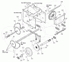 Murray 627850x0A - B&S/ 27" Single Stage Snow Thrower (2003) (Northern Tool) Listas de piezas de repuesto y dibujos Drive