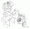 Murray 627850x5A - 27" Dual Stage Snow Thrower (2003) Listas de piezas de repuesto y dibujos Engine