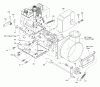 Murray 627850x5A - 27" Dual Stage Snow Thrower (2003) Listas de piezas de repuesto y dibujos Frame