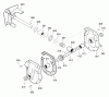 Murray 627850x5A - 27" Dual Stage Snow Thrower (2003) Listas de piezas de repuesto y dibujos Gear Case